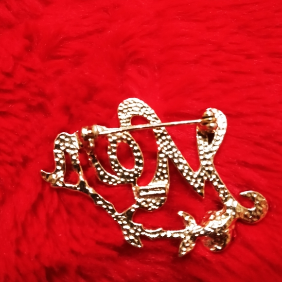 Vintage Mom Brooch - Picture 2 of 2